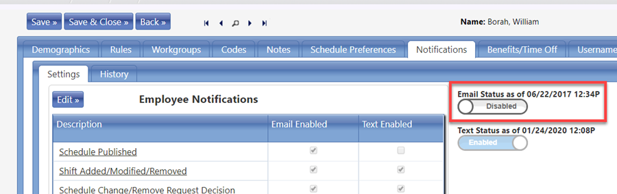 Schedule Notifications - Track and Troubleshoot